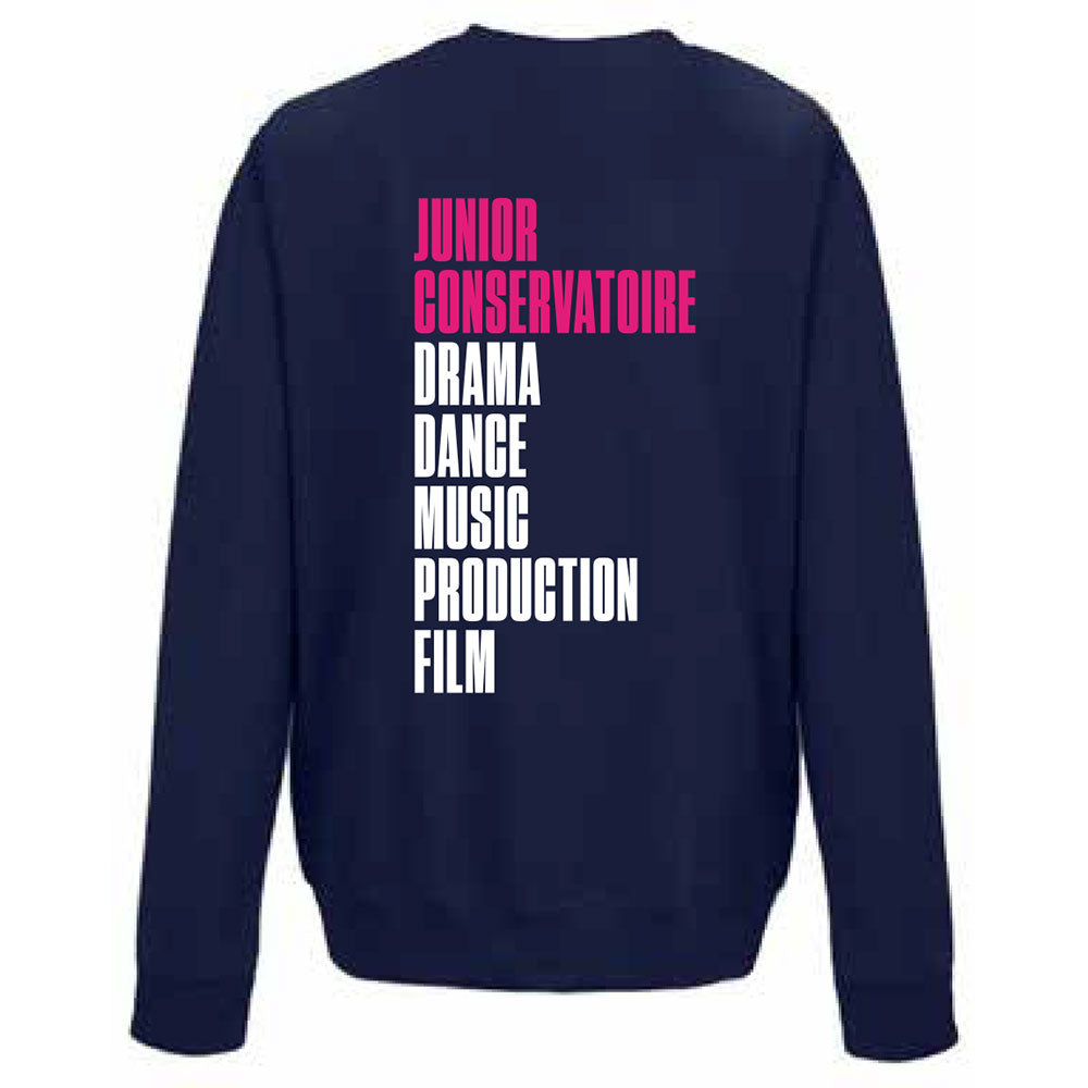 Juniors Navy Sweatshirt