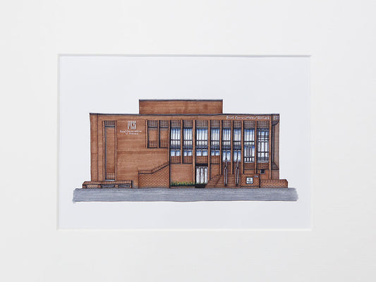 175 – Print of the Royal Conservatoire of Scotland by Steven McClure